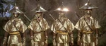 The 4 gold ninja