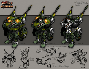 Concept art of Shellshock.