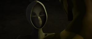 Ventress tells Savage that he will learn to draw his strength from his emotions.