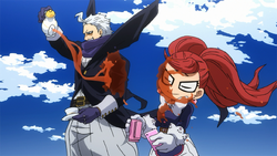 Gentle spills tea all over himself and La Brava