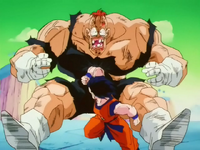 Goku defeats Recoome