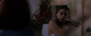 Kelly slapping Suzie back.
