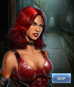 Sin in Captain America: The Winter Soldier - The Official Game.