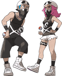 Team Skull Grunts.