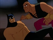 Ubu stopped by his master from killing Batman