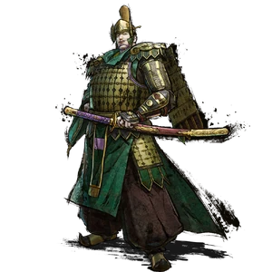 Yoshimoto in Samurai Warriors 5.