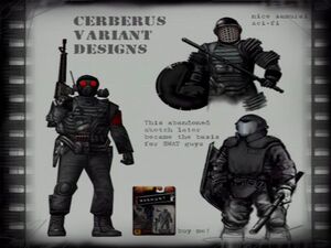 Cerberus' concept art.