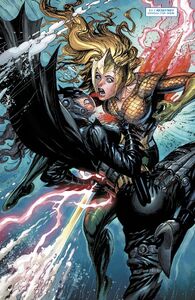 Batwoman killing Aquawoman of Earth -11.