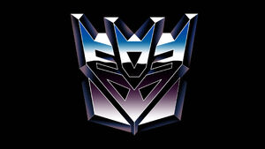 The logo of the Decepticons in the Generation One continuity.