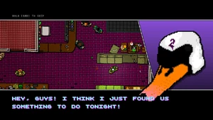 Ash convincing the Fans to head over to the Russian Mafia's headquarters.