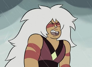 Jasper laughs at Steven's defense of Lapis.