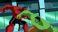 Red Hulk's Last Fight