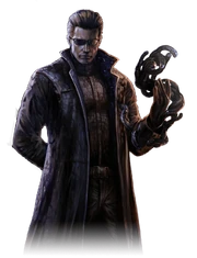 Albert Wesker in Teppen.