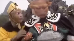 Begohbeg.png (924 KB) Wukong begs the Bull Demon King to borrow the Iron Fan.