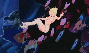 Holli and her army of doodles getting sucked back into Cool World.