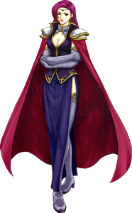 Official artwork of Bruunya for Fire Emblem: The Binding Blade.