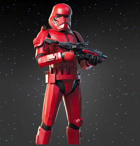 A Sith Trooper in Fortnite.