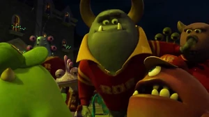 Randall observe Johnny about to hit Chet to shut him up.