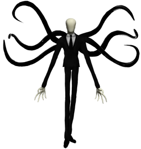 One of the most famous Slenderman renders.