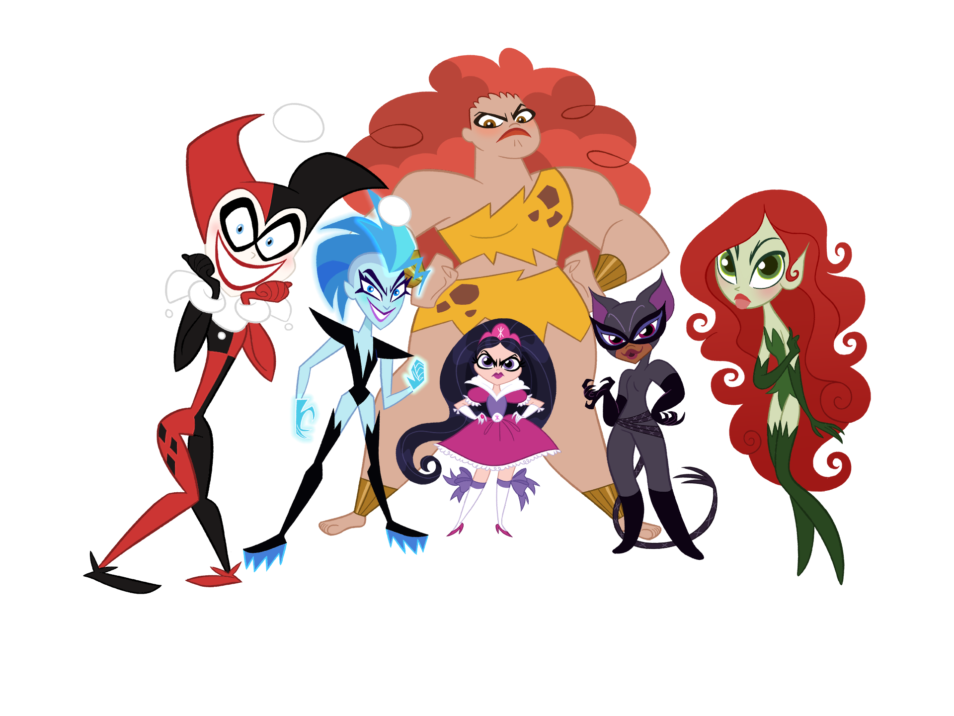 female superhero villains