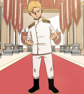 Prince Edward awakening in his new body.