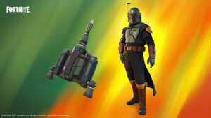 Boba Fett in Fortnite.