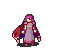 Brunnya's battle sprite in Fire Emblem: The Binding Blade.