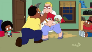 Cleveland and Rallo defeating Donny.