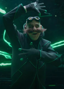 Dr. Robotnik as Emerald Eggman