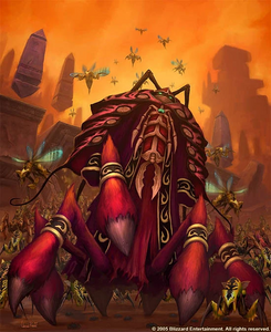 Prophet Skeram and the qiraji insectoid army