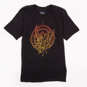 A Sphinx on a shirt design.