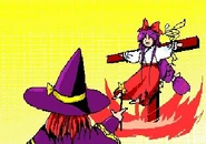 Marisa KirisamePC98badend.jpg (31 KB) PC98 Marisa Torturing Reimu in bad end 3