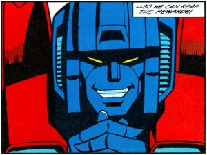 Starscream in The Primal Scream.