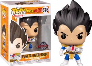 Vegeta's "IT'S OVER 9000!!!" Funko Pop