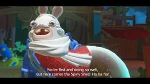 "...but here comes the spiny..."