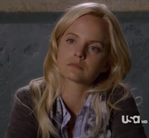 Allison at the police station.