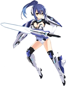 Mana's render in Date A Live: Spirit Pledge.