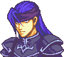 Galle's portrait in Fire Emblem: The Binding Blade.