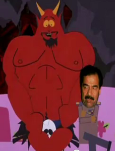 Saddam and Satan