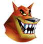 Tiny's head icon in Crash Nitro Kart 2