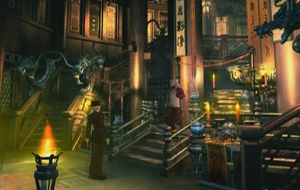 Dehuai views Bacon as a charlatan supplicant.