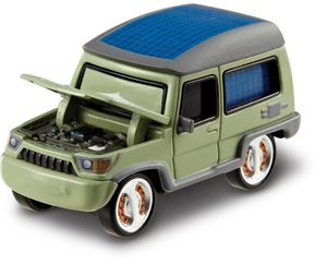 Open hooded die-cast