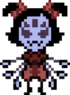 Spr muffet overworld 0.png (15 KB) Muffet's overworld sprite.