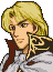 Camus' portrait in Fire Emblem: Archanea Saga