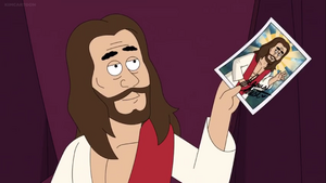 Jesus Giving Out Autographs
