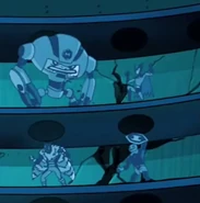 I.N.S.T.I.G.A.T.O.R. frozen along with other villains