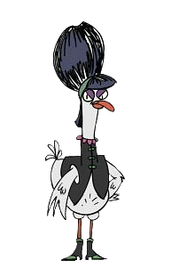 cartoon mother goose