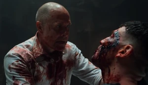 Castle being tortured by Rawlins.