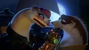 Veruca threatening Klaus
