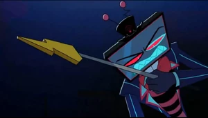 Vox with his lighting scepter.